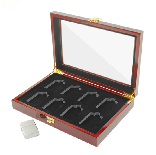 Zippo Lighter Collection & Storage Box - 36-Piece Capacity