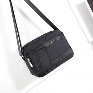 New Hong Kong 3T Messing Men's Bag Shoulder Bags Broken Bags Oxford Nylon cloth waterproof and wear -resistant casual Korean bag
