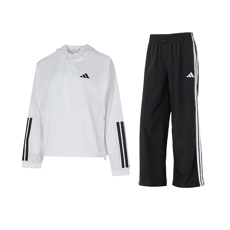 Женский костюм Adidas — новинка 2026 года, спортивная одежда, куртка для бега с капюшоном