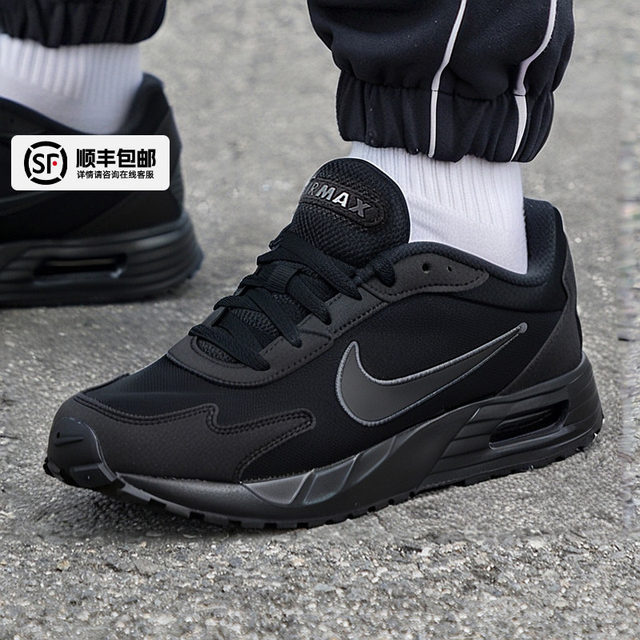 
NIKE Nike Genuine Men's Shoes 2025 Autumn New Black Samurai Running Shoes AIRMAX Air Cushion Shoes