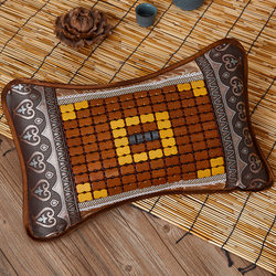 Summer Bamboo Cooling Mat Pillow, Cervical Spine Protection, Sleep Aid, Tea Pillow Core, Summer Adult and Children's Small Pillow, Male Student Dormitory