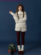 Cat sauce purple retro round neck lazy style sweater women fair island