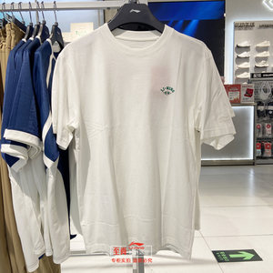 
Li Ning short-sleeved men's 2024 summer new loose casual round neck pure cotton cultural shirt sports T-shirt AHSU535