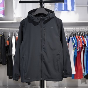 
Li Ning sports windbreaker 2024 new winter fitness series men's plus velvet warm water-repellent jacket AFDU861