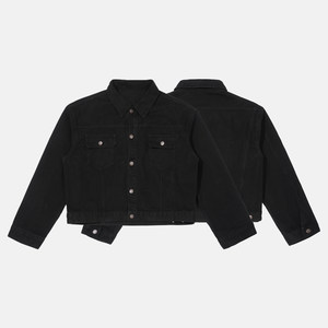 Unblank 25AW autumn ROW style ORSON washing denim jacket short coat worn for men and women