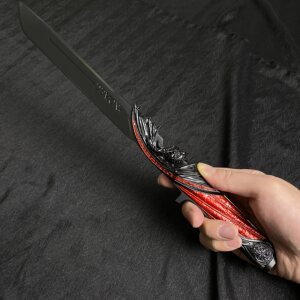 
Delta Operation Peripheral Dark Star Metal Model Toy Uncut Black Knight Collection Gift 1:1 Polaris