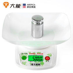 Daneng Kitchen Scale 0.1 Kitchen Scale Electronic Scale New Plastic Glass Stainless Steel Kitchen Scale
