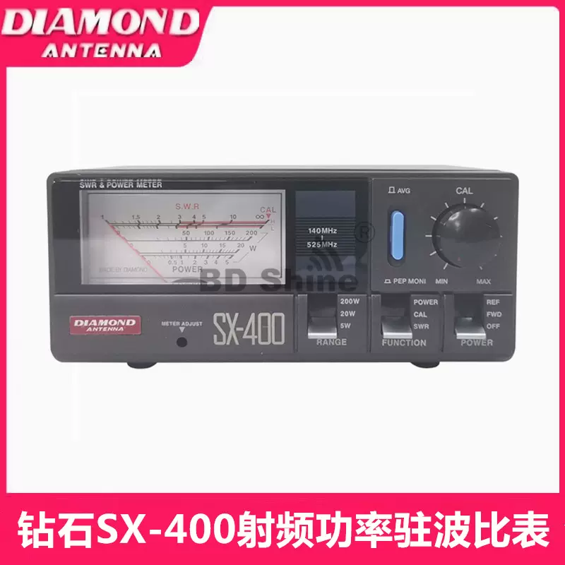 日本DIAMOND鑽石SX-400通過式功率計/SWR功率計/射頻功率計駐波比- Taobao