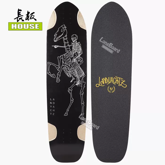 Landyachtz Switch Skull ダウンヒル フリーライド デッキ Landyachtz