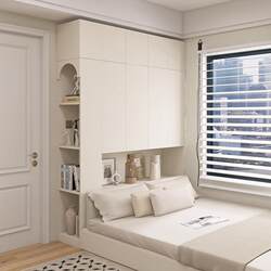 Bedroom Bedside Wardrobe Against the Wall, Narrow Gap Home Storage Cabinet, Small Apartment Tatami Children's Narrow Bedside Storage Cabinet