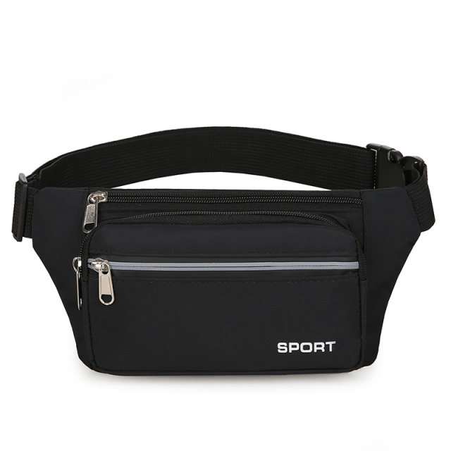 Multifunctional men's and women's waist bags, men's large-capacity ...