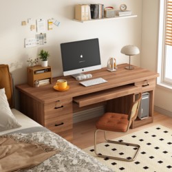 Desk Bedroom Home Office Desk Simple Modern Lockable Drawer Desktop Computer Desk Study Room Student Study Desk