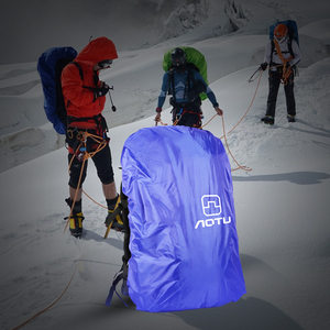 Outdoor backpack Rainproof hood riding waterproof backpack children with primary and secondary school students climbing all -inclusive lever school bag