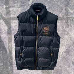 High-end autumn and winter men's down vest 90 white duck down