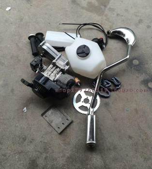 DIY modified bicycle gasoline engine off-road engine