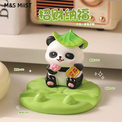 Fancy Beautiful Bring In Wealth and Treasure Panda Mobile Phone Bracket Women's New arrival Ornament Bracket Exquisite Cherry Cat Desktop Mobile Phone Holder