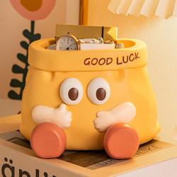 Cute Cartoon Entryway Key Remote Control Storage Box Entrance Decoration Desktop Living Room Home Decoration Gift