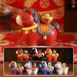 2026 Year of the Horse Mascot Blind Box Small Ornament Office Desktop Decoration New Year Company Annual Meeting Gift