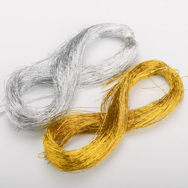 High-end gold and silver wire special price tag hanging wire 0.3mm thin wire gold and silver wire hanging tag hanging wire wire