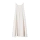 ELSISSI spring new product temperament simple casual V-neck long skirt women's fashionable vest big sway dress ES8382