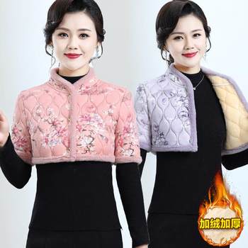 New thickened warm cotton jacket for middle-aged and elderly people