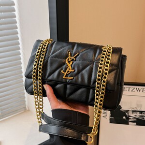 
High-end bags for women 2026 new trendy and popular rhombus chain shoulder bag commuting versatile crossbody bag