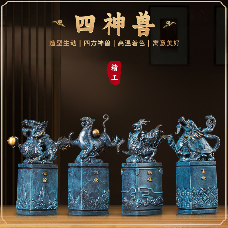 藏经色铜龙缸-淘宝逛一逛