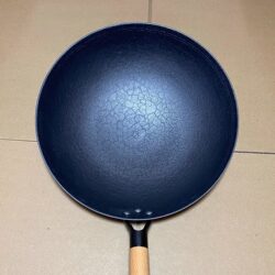 Sichuan Jiangyou Traditional Iron Pot for Home Cooking, Cast Iron Without Coating, Non-Stick, Round Bottom, No Need to Preheat