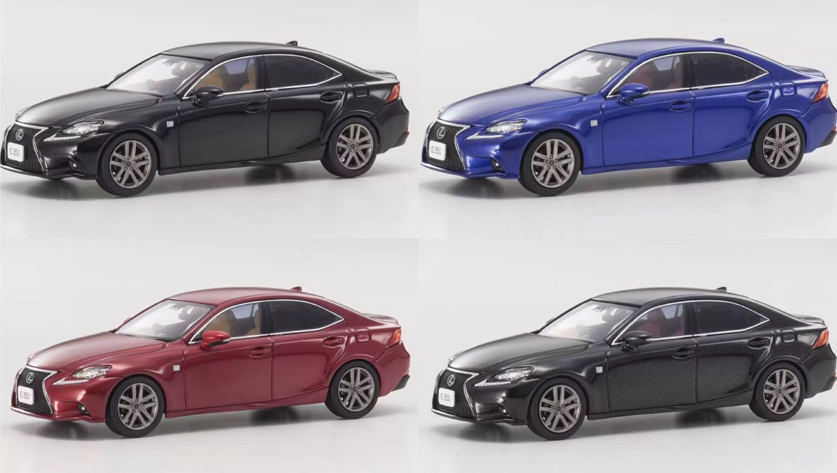 KYOSHO京商1/43 雷克萨斯Lexus IS350 F SPORT 合金汽车模型- Taobao