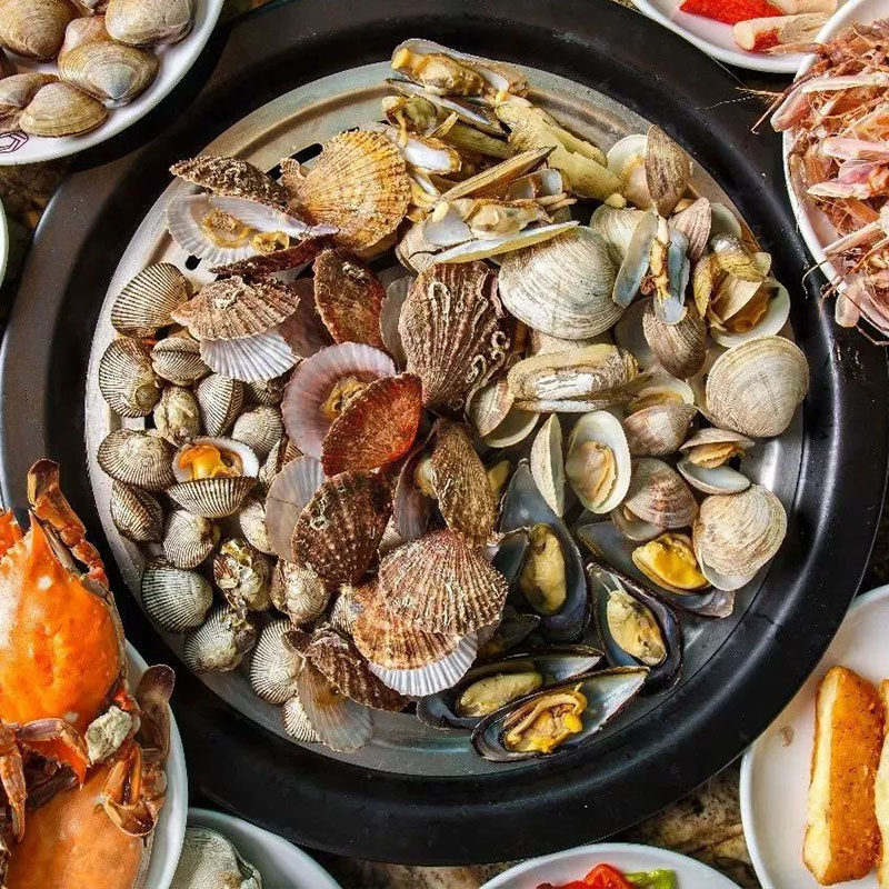 北海纯玩一日游银滩老街侨港红树林环岛游赶海沙画流下村海鲜餐