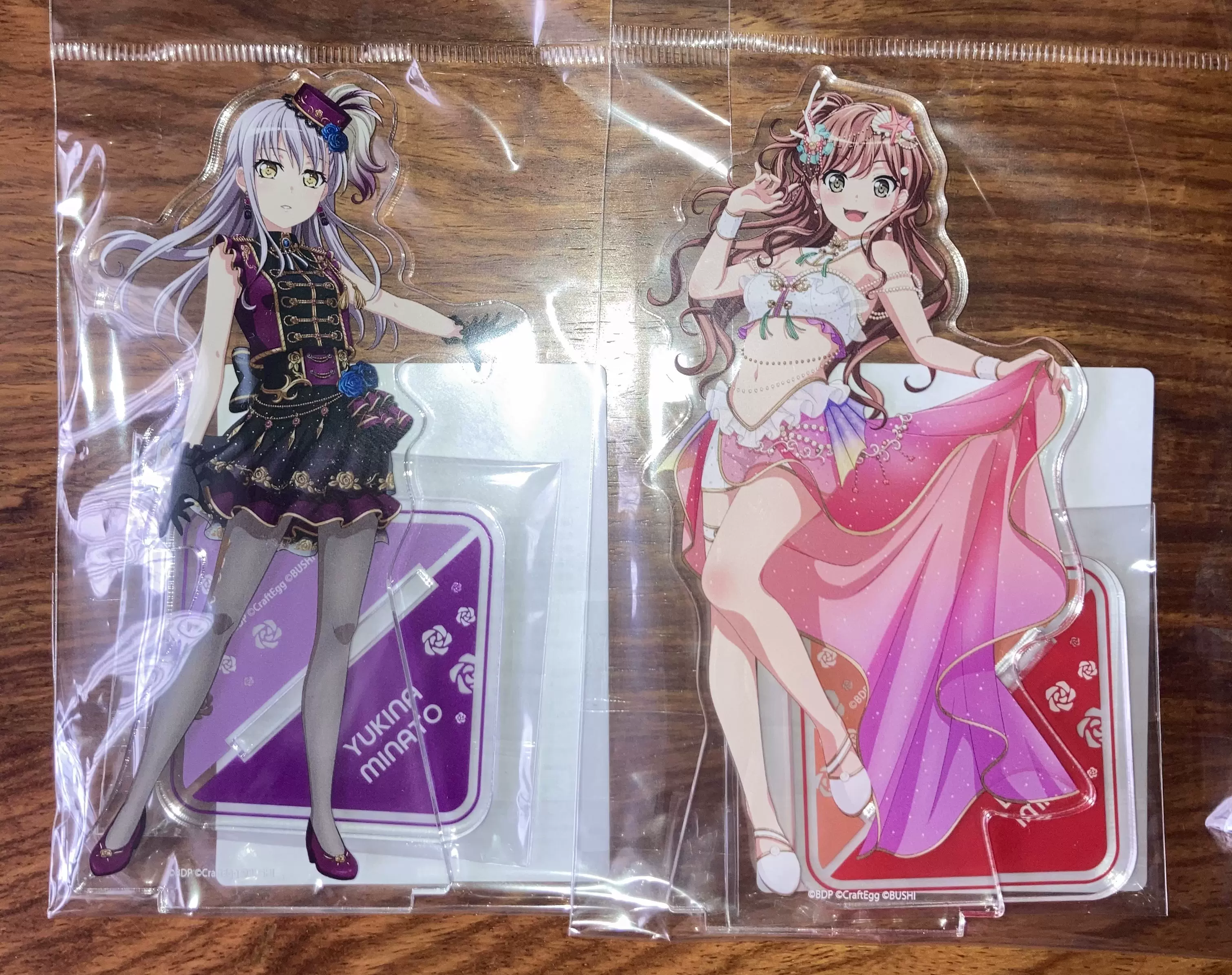 现货日版 bang dream 立牌 roselia 凑友希那 白金燐子 今井莉莎