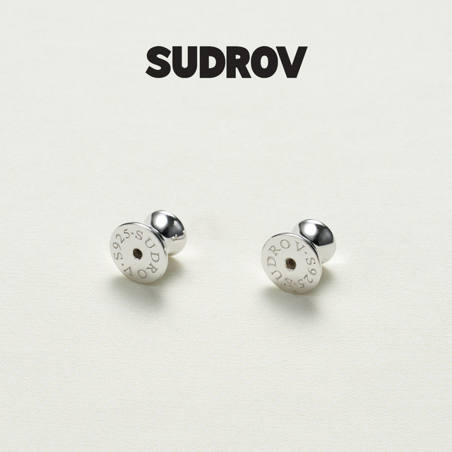 SUDROV Premium 925 Tremella Ear Blocking is exquisite and will not fall off. The ear pads are firm and prevent the ear studs from falling off.