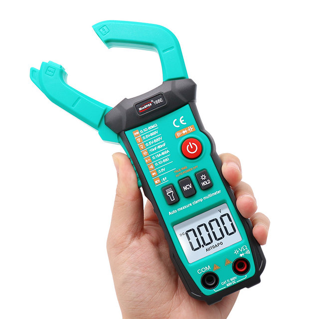 Hanyan Fully Automatic Identification Ac And Dc Digital Clamp Meter 