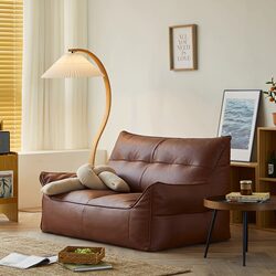 Lazy Sofa for Living Room, Can Be Used as a Leisure Tatami, Single Bedroom, Double Balcony, Bedside Small Sofa Chair for Reading