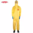 Quần áo bảo hộ lao động chống hóa chất DuPont Tychem C quần áo bảo hộ lao động chống ăn mòn axit-bazơ Quần yếm cách ly an toàn chống dầu và chống thấm nước 