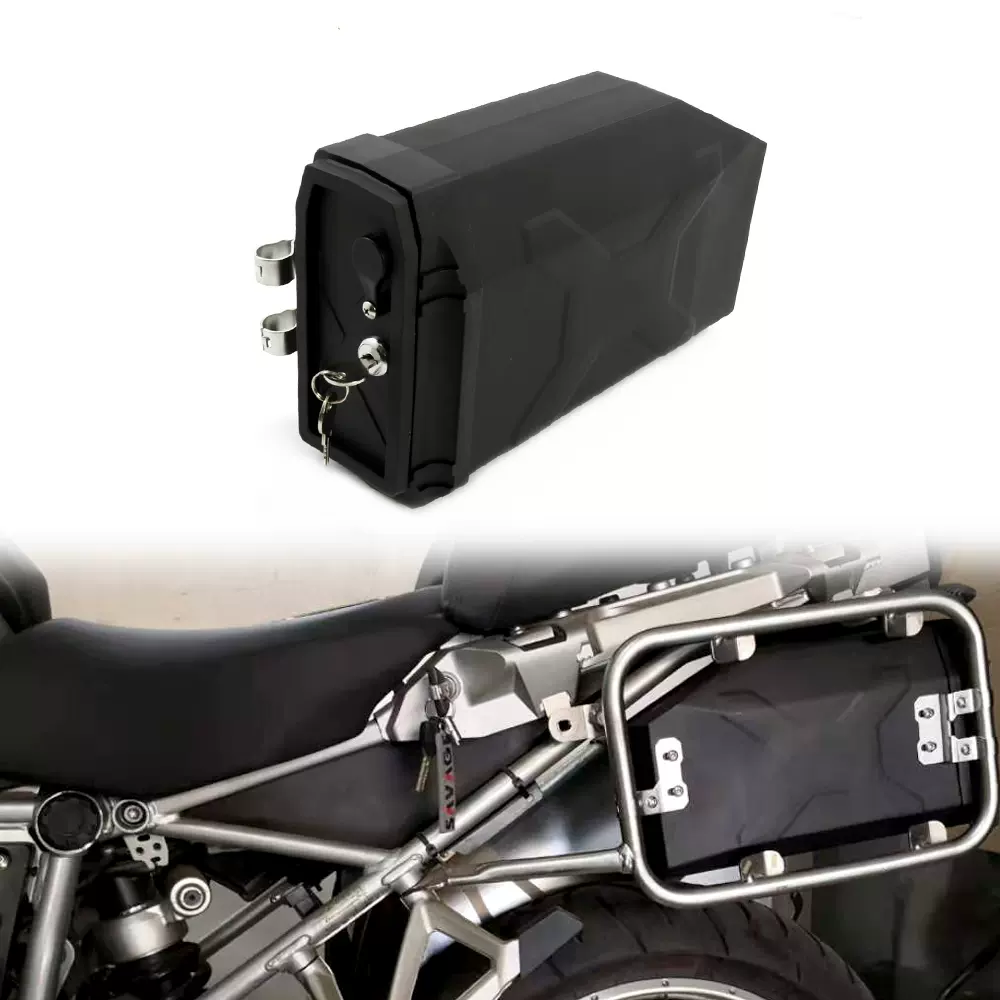 边箱内侧工具箱适合BMW水鸟R1200GS R1250GS 通用低侧排气可用-Taobao