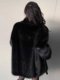 New imitation fox fur high-end fur coat for women in autumn and winter, mid-length loose lapel young fur coat