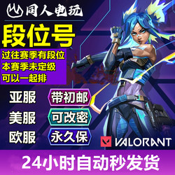 Valorant Rank Number International Server Asia America Europe Bronze Silver Gold Diamond Master Mythic Account