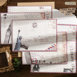 Mailable envelope high-end student romantic letterhead