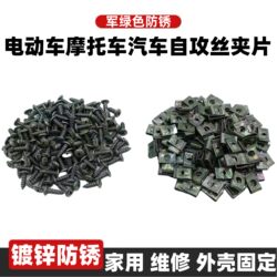 New National Standard Electric Vehicle No. 9 Electric Vehicle Shell Repair Self-Tapping Screws Installation Screws Cross Screws Screw Clips