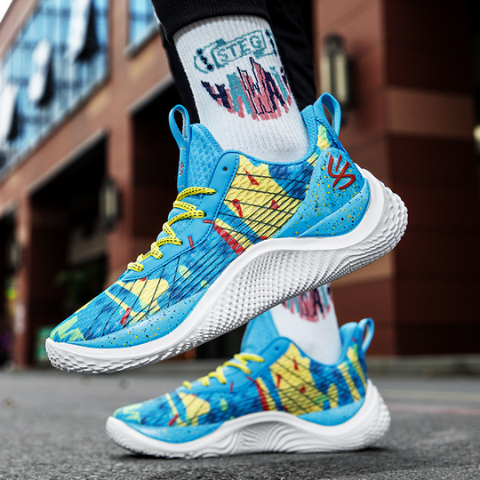 Curry 10 Basketbol Ayakkabıları - Unisex Yüksek Bilekli Nefes