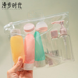 Travel Essentials for Long-Distance Trips: Small Toiletries, Shampoo, Shower Gel, and Toiletry Kit