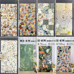 New Graffiti Wall Tile Glue-On Raised Pattern Tiles Dopamine Dinosaur Cartoon Colorful Black and White Children's Room Tiles