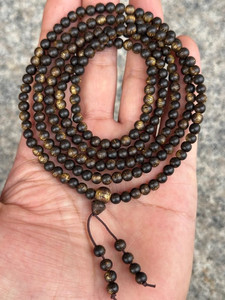 
West Malaysia tiger spot agarwood bracelet 0.4216 pieces about 13 grams medicinal fragrance sweet charm bead beads for men and women