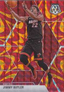 
NBA Star Card 1920 Puka Mosaic Orange Explosion Refraction Set #130 Jimmy Butler