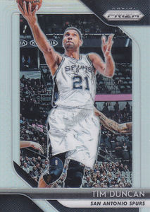 
NBA Star Capanini 1819Prizm Silver Discount #225 Duncan