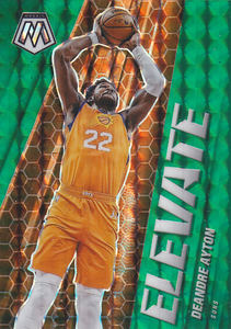 
NBA Star Card 2021 Mosaic Tecard Elevate Ascension Green Folding Set #19 Ayton