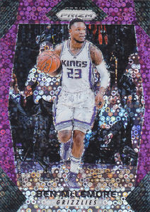 
NBA Panini Star Card Prizm1718 Purple Bubble Refraction Set 75 No. 203 - McLemore
