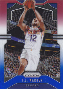 
NBA Panini Star Card Prizm1920 Puka Tri-Color Refraction Set #228TJ-Warren