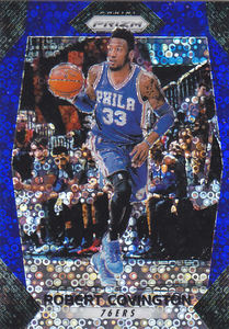 
NBA Star Card 1718Prizm Puka Blue Bubble Refraction 125 Edition #8 Robert Covington